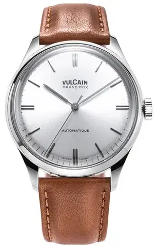 Vulcain Grand Prix - Silver - Black Alligator