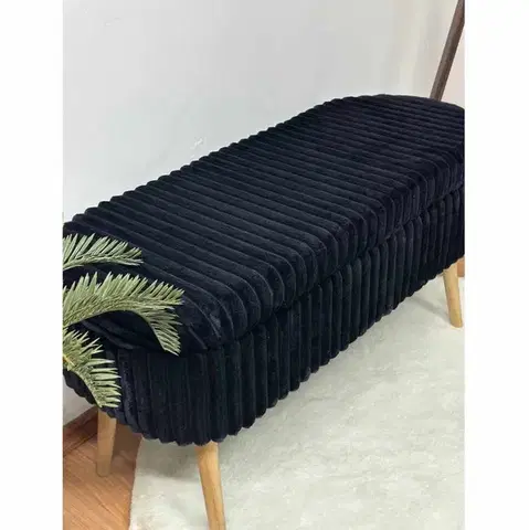 Lavice s úložným prostorem OSLO LINEN TOSCANO