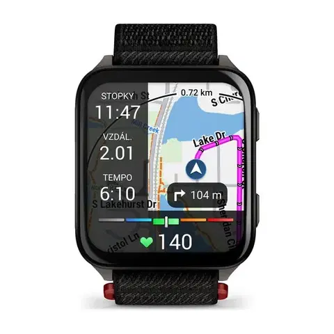 Garmin Venu® X1 Black Slate s nylonovým řemínkem ComfortFit v barvě Black 010-02980-02
