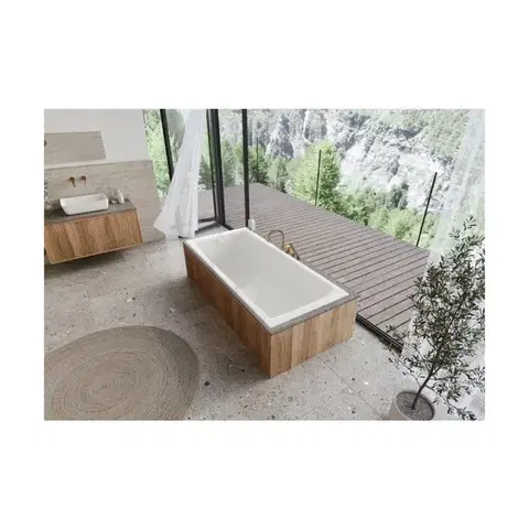 Obdélníková vana Kaldewei Puro Next 170x75 cm smaltovaná ocel levá i pravá alpská bílá 142400010001 142400010001