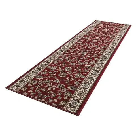 Hanse Home, Běhoun Basic 102487, 80x250, červená, chodba / předsíň