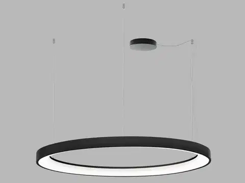 LED2 3273353D BELLA SLIM 98 P-Z, B DIM 80W 2CCT 3000K/4000K závěsné černá