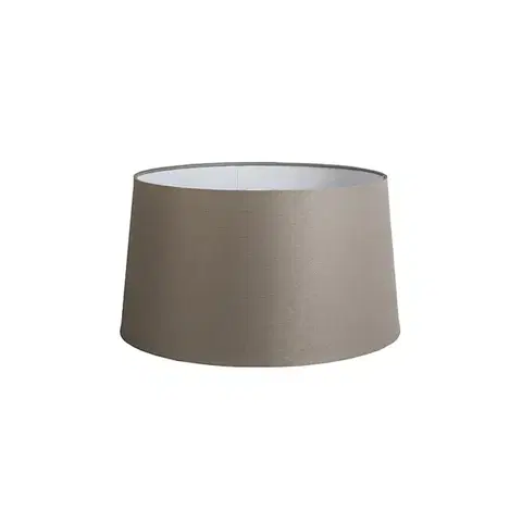 Lněné stínidlo taupe 45 cm