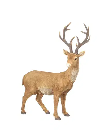 Figurka Deer 50x20x54 cm brown