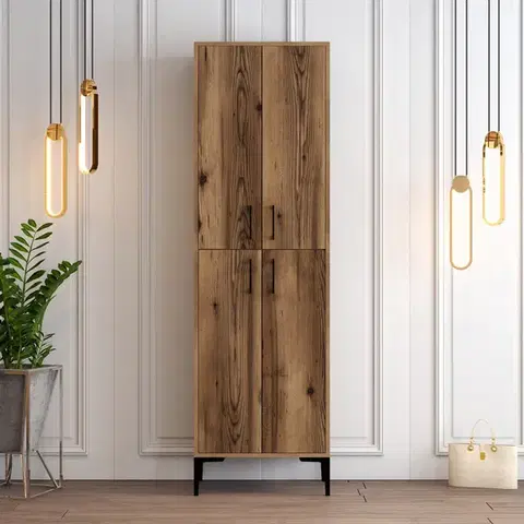 Hanah Home Botník BERLIN ořech
