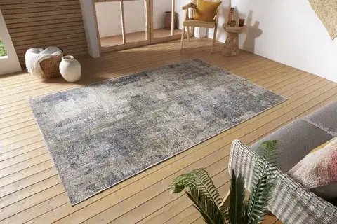 Kusový koberec Nouristan Cairo 105586 Creme Blue 80x120 cm