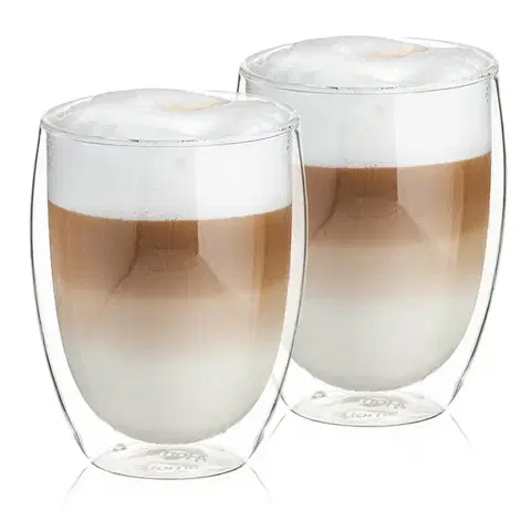 4Home Termo sklenice na latté Hot&Cool 350 ml, 2 ks