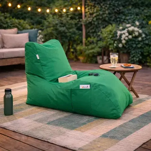 Sedací vak Daybed, zelená