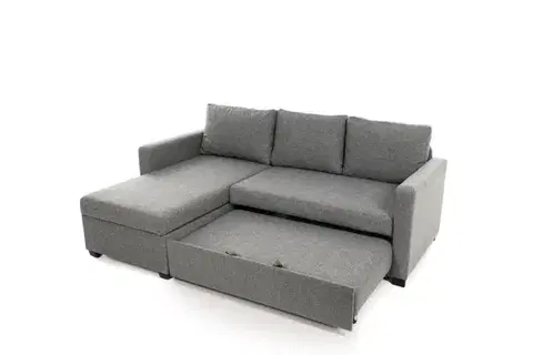 Rohová rozkládací pohovka Kado - Light Grey