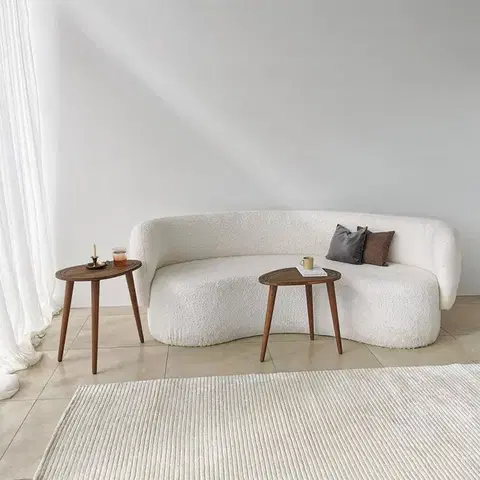 Sada odkládacích stolků (2 kusy) Sweet Set - Walnut