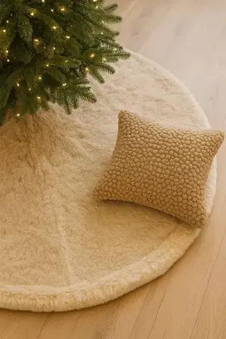 Christmas Tree Rug Yilbasi - Beige 8