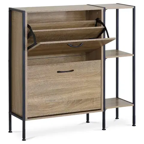 Botník s policemi G1008 OAK, dub