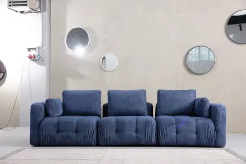 Trojmístná pohovka Amaris 3 Seater - Navy Blue