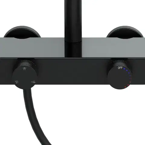 REA Sprchový set Creo Black REA-P0360