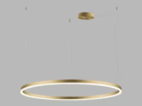 LED2 3273477D Závěsné svítidlo CIRCLE 100 P-Z, G DALI/PUSH 80W 2700K/3000K/4000K zlatá