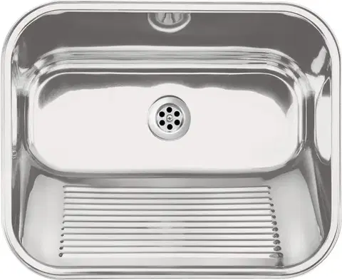DEANTE Technický dřez, 1-bowl vestavný nebo nástěnný ZYK_0100