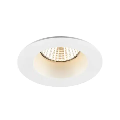 BIG WHITE SLV NEW TRIA 68 stropní vestavné svítidlo, 2700K, 38°, IP 20 / IP 65, kulaté, bílá 1007405