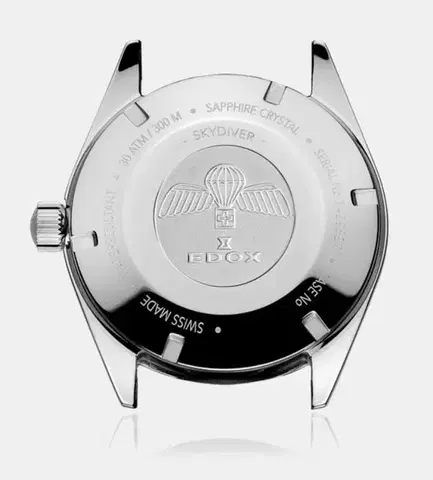 Edox Skydiver 38 Date Automatic 80131-3NM-NDRO