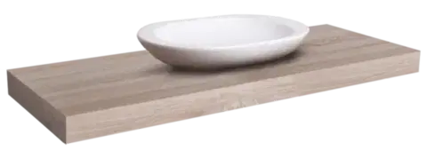 Deska pod umyvadlo Naturel Dolce 100x50 cm dub bardolino DO10050DB DO10050DB
