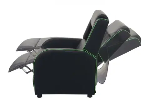 Relaxační křeslo s podnožkou Dekorhome