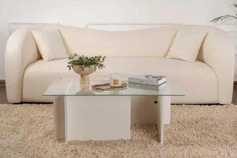 Konferenční stolek Vetrino - Wooden White