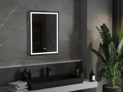 MEXEN Miko zrcadlo s osvětlením 60 x 80, LED 600 9819-060-080-611-00