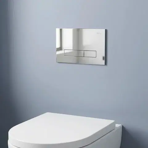 REA Ovládací tlačítko k podomítkovým systémům WC HD K011A-Q Chrome REA-E9561