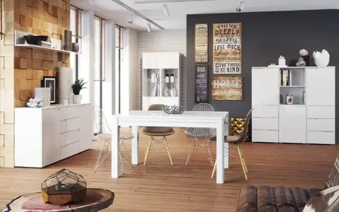 Szynaka Komoda SELENE 36 | bílá