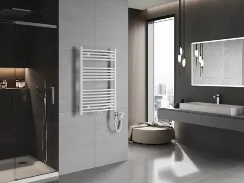 MEXEN/S Ares radiátor + topná tyč 900 x 600 mm, 600 W, bílá W102-0900-600-2600-20