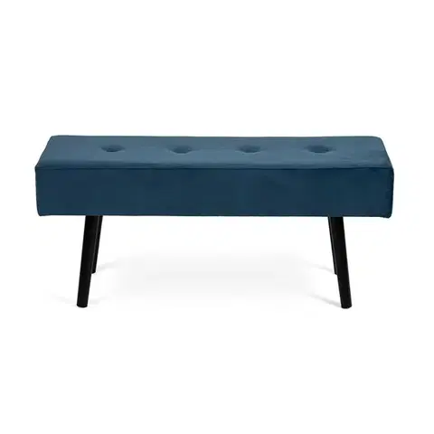 Taburet SOFT Tuft, modrá