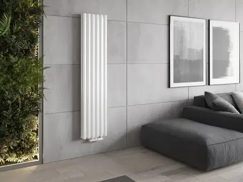 MEXEN Dallas otopný žebřík/radiátor 1600 x 360 mm, 1039 W, bílá W214-1600-360-00-20