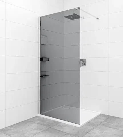 Sprchová zástěna Walk-in 140 cm SAT SATBWI140KSPRDOPL SATBWI140KSPRDOPL