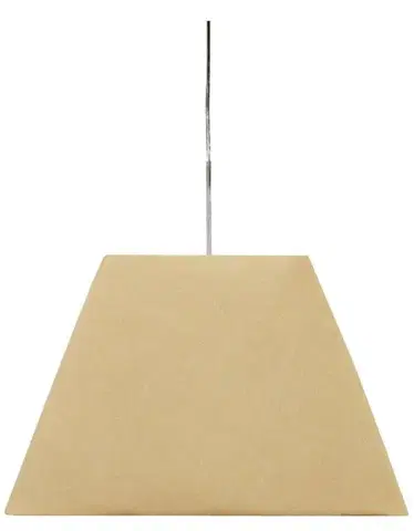 Závěsná stropní lampa 1X60W E27 krémová STANDARD