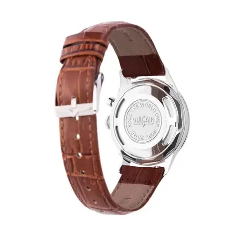 Vulcain Cricket Tradition 36 mm - Eggshell - Black Plain
