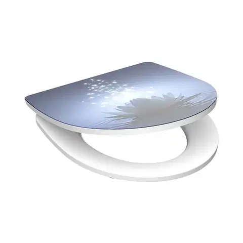 Eisl Duroplastové sedátko se zpomalovacím mechanismem HG SOFT-CLOSE WATER LILY 82582