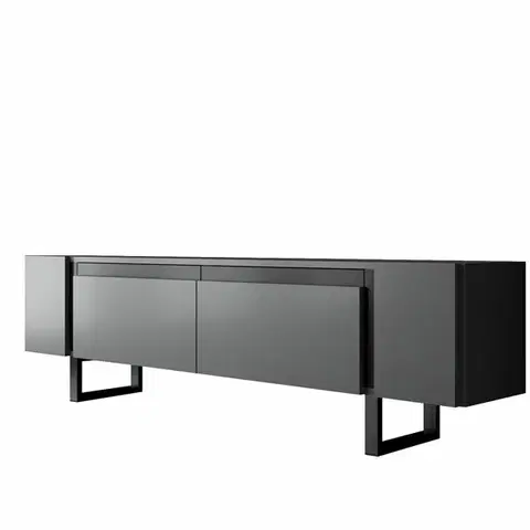 Televizní stolek Yildiz Anthracite and Black