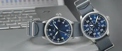 Řemínek Laco NATO nylonový šedý - 18 mm
