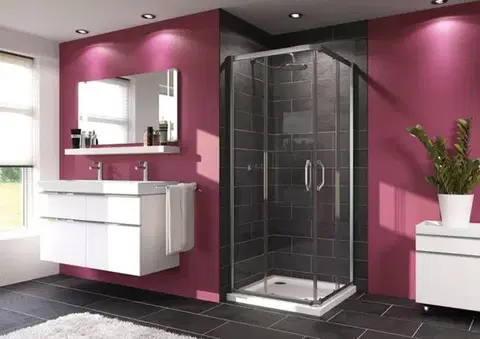 HUPPE Sprchový kout čtverec 80x80 cm Hüppe Next 140102.069.322 140102.069.322