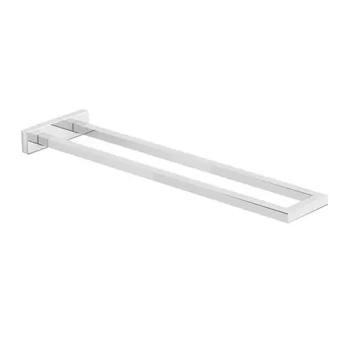 Gedy ELBA pevný držák ručníků dvojitý, chrom A02213