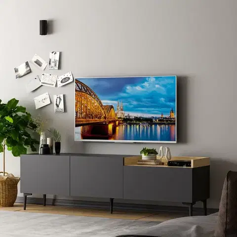 TV stolek Mia - Anthracite