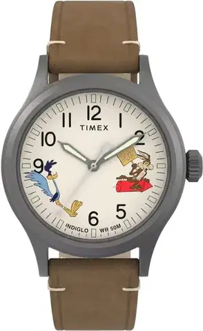 TIMEX Expedition Scout x Looney Tunes Wile E. Coyote & Road Runner TW2Y99400QY
