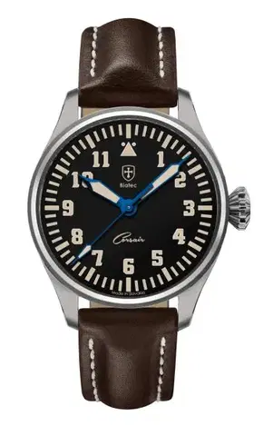 Biatec Corsair Vintage 03 - Tmavě hnědý kožený řemínek
