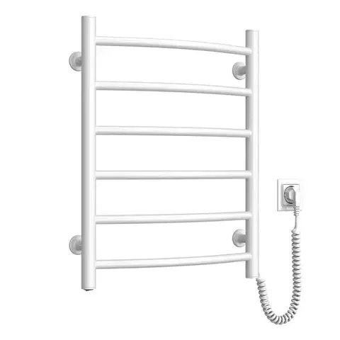 AQUALINE SUPE elektrický sušák ručníků, 480x600, 148W, bílý SU148