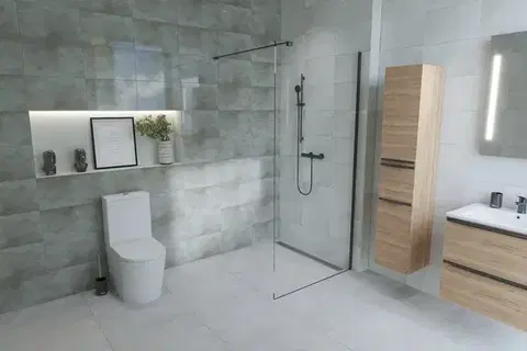 Sprchová zástěna SAT Walk-in 60 cm SATBWI60PRC SATBWI60PRC