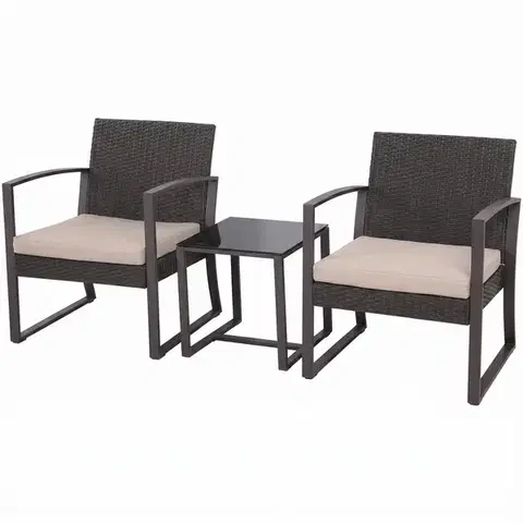 Avenberg Set zahradního nábytku 3-dílný Belfast