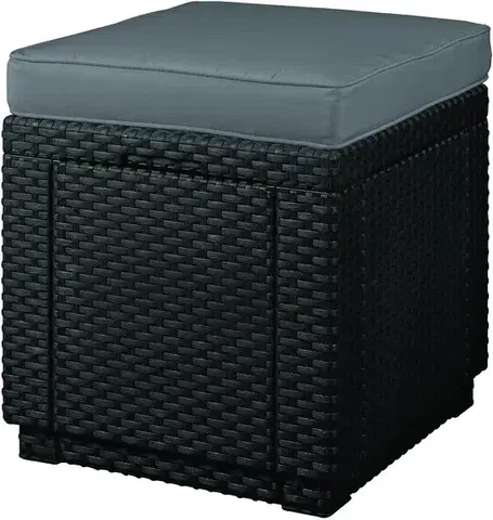 Zahradní taburet CUBE Allibert