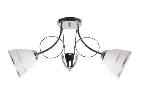 Stropní lampa Elotte 2X40W E27 bílá
