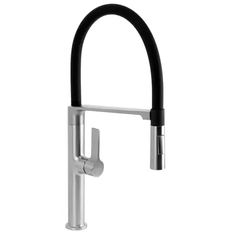 REA Kuchyňská baterie Lago Brush Nickel REA-B9334
