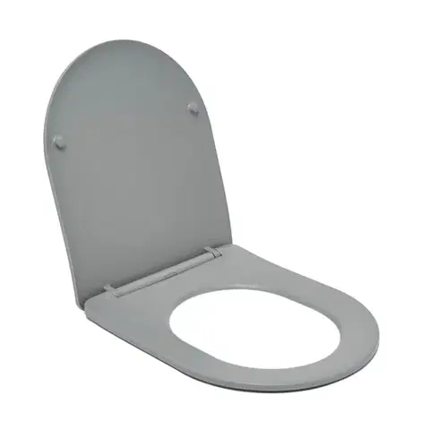 WC prkénko softclose SAT Infinitio šedá matná SATINFPLGRM SATINFPLGRM
