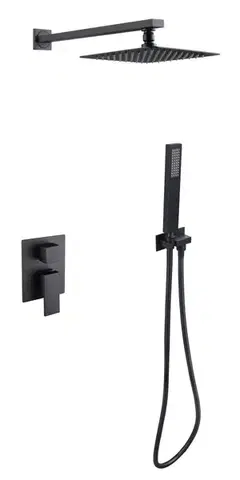 BESCO Podomítkový sprchový set SLIM MODERN/VARIUM II Černá BABPMVIICZ